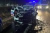 Accident grav în Iași! O ambulanță care transporta trei pacienți a intrat într-o mașină de salubrizare 806970