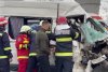 Două femei au murit după un accident grav în Dolj. Un microbuz s-a ciocnit cu un TIR | Intervine elicopterul SMURD 809235