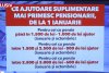 Pensii mai mari pentru două categorii de români. Noi reguli pentru vechimea în muncă 811069