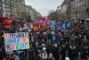 Nou protest masiv la Paris faţă de reforma sistemului de pensii 812374