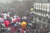Nou protest masiv la Paris faţă de reforma sistemului de pensii 812376