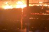 Un camion care transporta carton a luat foc pe autostrada A 10 812799