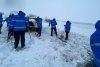 Iarna s-a instalat în România. Drumuri naţionale şi porturi închise din cauza ninsorii, zeci de maşini distruse, copaci și stâlpi rupți 813663