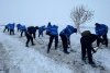 Iarna s-a instalat în România. Drumuri naţionale şi porturi închise din cauza ninsorii, zeci de maşini distruse, copaci și stâlpi rupți 813666