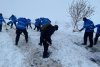 Iarna s-a instalat în România. Drumuri naţionale şi porturi închise din cauza ninsorii, zeci de maşini distruse, copaci și stâlpi rupți 813668