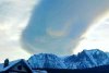 Detaliul apărut pe cerul României înainte de cutremure | Imaginile au fost surprinse deasupra Munților Bucegi 817160
