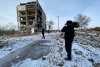 Imagini sfâşietoare cu primele sate distruse de ruşi, la un an de război în Ucraina: "Aşa am ajuns să trăim" 819351
