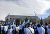 Sindicaliștii din Educație au ieșit în stradă! Aproximativ 300 de angajați au protestat în fața Prefecturii  820711