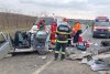 Impact frontal devastator între două maşini în care se aflau şapte oameni | Accident grav în satul Crasna din Vaslui 821051