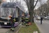 Unul dintre noile tramvaie turcești aduse la Timișoara a luat foc în mers. Înăuntru se aflau 15 de călători 821698