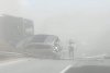 Carambol cu zeci de vehicule în Ungaria, din cauza furtunii de praf. Mai multe mașini au luat foc, iar persoanele implicate au suferit răni grave 822204