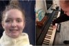 Imagini incredibile cu Alexia! | Fata cu brațele replantate a început să cânte la pian: "Câtă forţă și dorinţă de viaţă" 822526