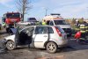 Un bărbat a murit, iar doi copii au ajuns la spital, după un accident produs în Arad 822727