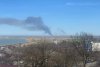 Incendiu violent în Ucraina | Fumul gros se vede de la Galați 822670