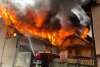 Incendiu puternic în Braşov. O casă a fost mistuită de flăcări, iar proprietarul a fost mușcat de câinele panicat 823172