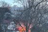 O mașină de pompieri care se deplasa spre un incendiu s-a răsturnat în Bistrița-Năsăud. Trei pompieri au fost răniți 823565