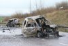 Şapte morţi într-un accident horror pe autostradă. Cinci prieteni au murit împreună într-o maşină făcută scrum, în Bad Langensalza, Germania 826536