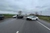 Accident cu trei mașini pe E85, în Buzău! Traficul este dirijat în zonă 829063