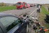 Accident teribil cu patru mașini pe DN1, în Brașov. Șapte persoane au fost rănite 829784