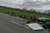 Accident teribil cu patru mașini pe DN1, în Brașov. Șapte persoane au fost rănite 829785