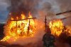 Incendiu pe autostrada Sebeş-Turda | Un TIR încărcat cu textile a ars ca o torţă 831226