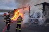 Incendiu pe autostrada Sebeş-Turda | Un TIR încărcat cu textile a ars ca o torţă 831227