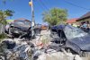 Un bărbat și o femeie au murit, după un accident grav cu șase victime, între două mașini și un TIR cu cereale, în Constanța 831847