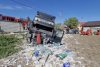 Un bărbat și o femeie au murit, după un accident grav cu șase victime, între două mașini și un TIR cu cereale, în Constanța 831849
