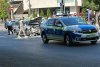 O ambulanță care transporta o femeie însărcinată s-a răsturnat în urma unui accident, în București  832501