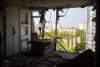 Cum arată un bloc din Kiev după bombardamentul rusesc cu drone | Primarul Kliciko privește în gol prin peretele spulberat 832658