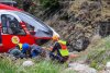Soț și soție, salvați cu elicopterul după ce au căzut în Munții Bucegi. Copilul lor era împreună cu ei 836597