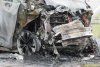 Doi români au murit carbonizaţi într-un cumplit accident în Bulgaria. Maşina lor a luat foc după impactul cu un TIR tot din România 836749