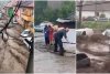 Noi imagini cu inundaţiile devastatoare din ţară | Zeci de gospodării distruse de viitură, maşini luate de ape 837018