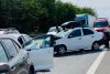 Accident cu cinci mașini pe A1, la intrarea în Bucureşti | Un copil a fost rănit | Traficul este restricționat 840083