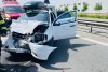 Accident cu cinci mașini pe A1, la intrarea în Bucureşti | Un copil a fost rănit | Traficul este restricționat 840085