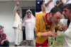Nuntă în șlapi, cu manele și dedicații în fața blocului, în Vaslui, virală pe internet: "Vara e ceva de speriat cu ei" 840064