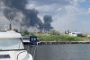 Explozie, urmată de incendiu puternic la rafinăria Petromidia. A fost activat Planul roşu de intervenţie 841742