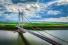 Ce durată de viață are podul suspendat peste Dunăre, al treilea ca dimensiune din Europa 844884