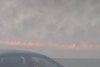 Incendiu puternic la marginea Ploieștiului, provocat de un fulger. Traficul este restricționat pe DN1 845285