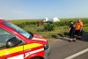 Accident grav pe drumul european E85. Un autoturism a fost strivit de o autocisternă. O persoană a decedat 845814