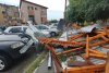 Imaginile dezastrului. Furtuna a distrus într-o clipă acoperișurile făcute fără autorizație, în Hunedoara 846139