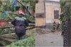 Imagini cu urgia care a lovit vestul țării: Peste 80 de apeluri la ISU, copaci căzuți peste mașini și străzi inundate 846184