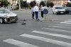 O mașină de poliție, aflată în misiune, a fost izbită în plin de o mașină de curierat, în Drobeta-Turnu Severin 846786