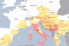 Alerte de Cod Roşu de caniculă în aproape toată Europa. Continentul se topește la temperaturi de foc, de 48 de grade Celsius 847148