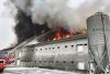 Incendiu puternic la o hală din Maramureș. Flăcările au cuprins sute de metri pătrați 847142