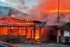Incendiu devastator la un motel și un restaurant din Băile Herculane. Clădirile au fost distruse de flăcări 847991