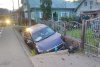 Un şofer a intrat cu toată maşina într-un şanţ, în Mijlocienii Bârgăului. Cinci persoane sunt rănite, printre care doi copii 849597