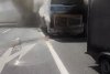 Un autocar cu 60 de cetățeni moldoveni și români, a luat foc pe autostrada de centură a Vienei 850033