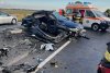 Accident cu trei autoturisme pe DN2 Buzău-Urziceni. O persoană a murit, iar alte două au fost rănite 850878