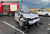 Accident cu trei autoturisme pe DN2 Buzău-Urziceni. O persoană a murit, iar alte două au fost rănite 850879